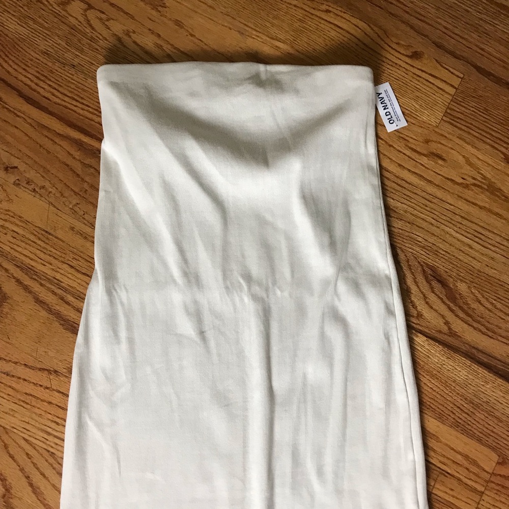 Cream Strapless Dress NWT - Picture 3 of 5